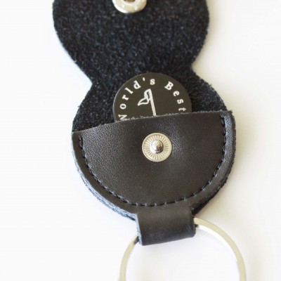 Golf Marker with Keyring Pouch